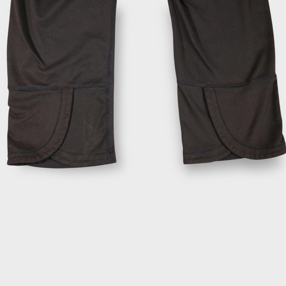 Lucy Black Slit Back Capri Leggings Womens Size XS - Picture 5 of 7